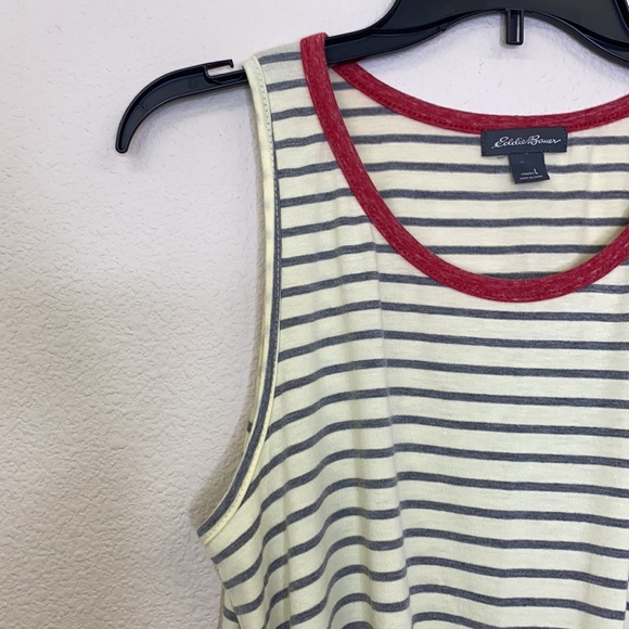 Eddie Bauer Front Tuck Tank Top Size Large - Picture 4 of 8